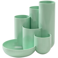 HAN Multiköcher CAMPUS, 6 Fächer, Polystyrol, pastellblau