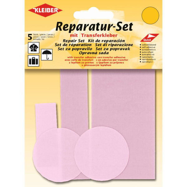 KLEIBER Flicken-Reparatur-Set, flieder