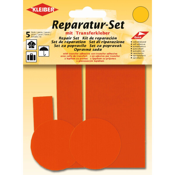 KLEIBER Flicken-Reparatur-Set, flieder