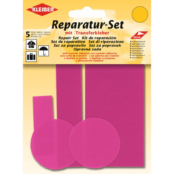 KLEIBER Flicken-Reparatur-Set, flieder