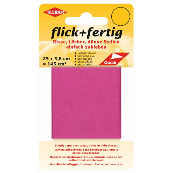 KLEIBER Reparatur-Set Flick + Fertig, pink