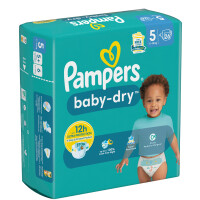 Pampers Windel Baby Dry, Größe 6+ Extra Large, Single Pack