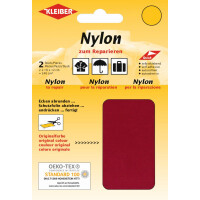 KLEIBER Nylon-Flicken, selbstklebend, rosa