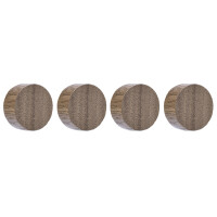 magnetoplan Neodym-Magnete Wood Series Circle, walnuss