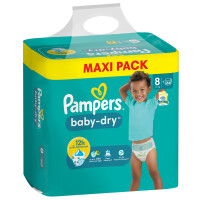 Pampers Windel Baby Dry Größe 8 Extra Large,...