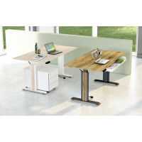 kerkmann Sitz-Steh-Schreibtisch Move 1 Advance, (B)1.600 mm