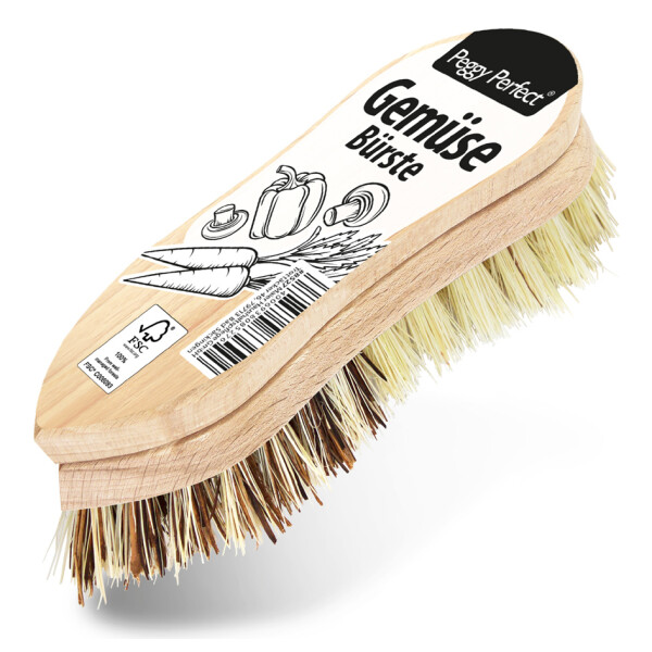 Peggy Perfect Gem&uuml;seb&uuml;rste, Holz natur, 140 mm