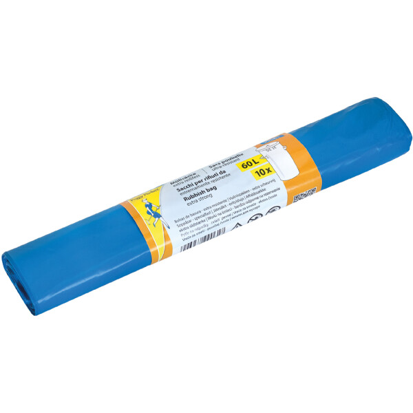 Peggy Perfect Müllsäcke LDPE, 120 Liter, blau
