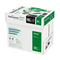 NAVIGATOR Universal Premiumpapier hochweiß A4 80g - 1/4 Palette (25.000 Blatt)