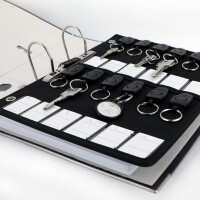 STOP Schlüsseleinlage RPET TIMOR, A4, für Ordner