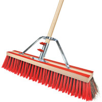 Peggy Perfect Straßenbesen mit Stiel "Bulldozer", 600 mm
