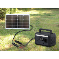 LogiLink Solar-Adapterkabel, schwarz rot, 0,24 m
