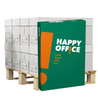 Happy Office Kopierpapier A4 80g/m2 (1/2 Palette; 50.000...
