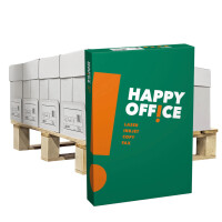 Happy Office Kopierpapier A4 80g/m2 (1/4 Palette; 25.000...