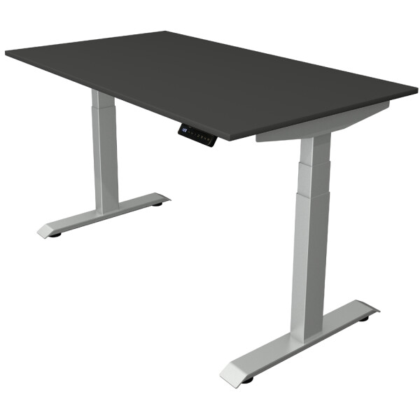 kerkmann Sitz-Steh-Schreibtisch Move 4, (B)1.200 mm, weiß