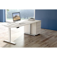 kerkmann Sitz-Steh-Schreibtisch Move 4, (B)2.000 mm, ahorn