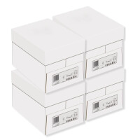 4 Kartons Universal Kopierpapier A4 weiß 80g/m2 (4...