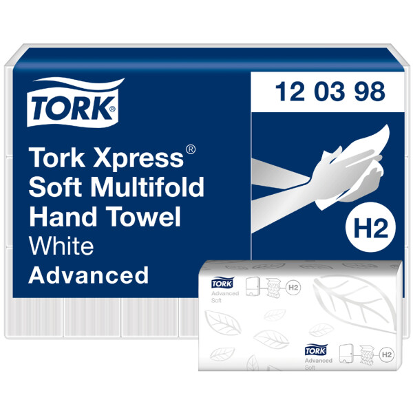 TORK Xpress Multifold-Handtuchpapier, 212 x 340 mm, W-Falz