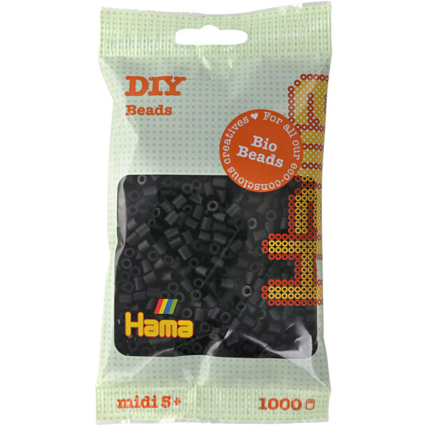 Hama Bügelperlen Bio midi, pflaume, im Beutel