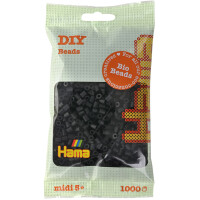 Hama Bügelperlen Bio midi, pflaume, im Beutel