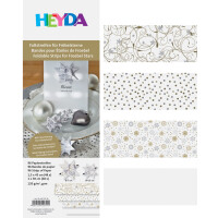 HEYDA Faltpapierstreifen für Mini-Fröbelsterne,...