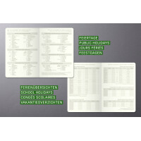 sigel Taschenkalender Conceptum 2026, ca. DIN A6, schwarz