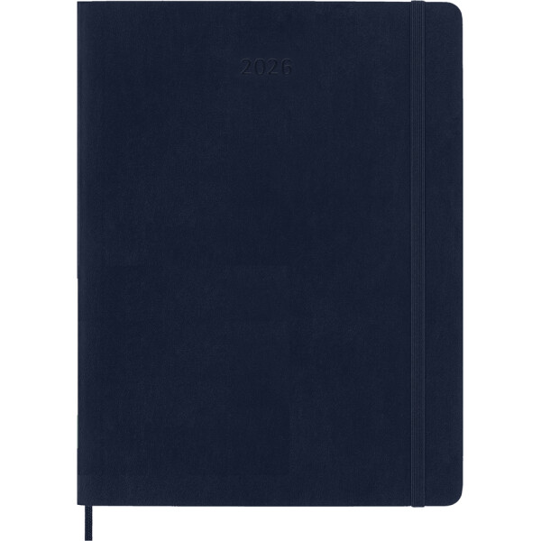 MOLESKINE Buchkalender 2026, Wochen, L A5, Softcover,schwarz