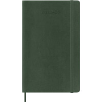 MOLESKINE Buchkalender 2025 2026, 18 Monate, L A5, hellrot