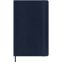MOLESKINE Buchkalender 2025 2026, 18 Monate, L A5, hellrot