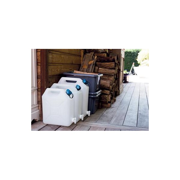 EDA Wasserkanister Extra Stark, wei&szlig;, 10 Liter