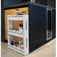 EDA Beistellwagen MOBILO DESSERTE XS, PP, 3 Böden,...