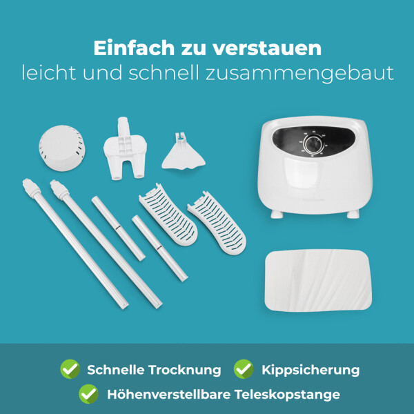 PROFI CARE Hemden- Blusen- & Hosenbügler PC-HBB 3117, weiß