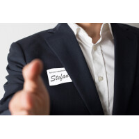 rillprint Namensschild-Etiketten, 80 x 50 mm, weiß