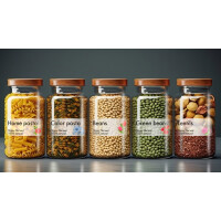 rillprint Universal-Etiketten, 105 x 37 mm, transparent