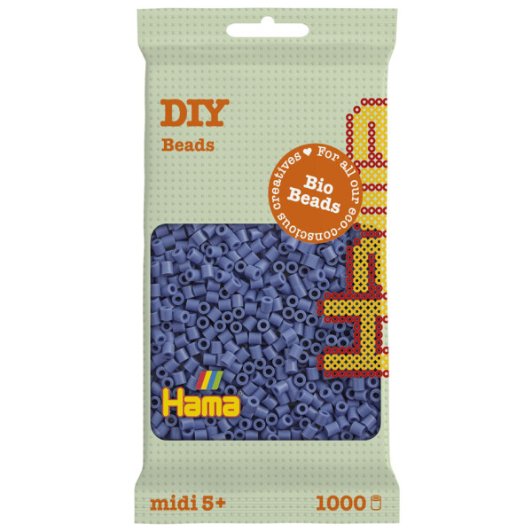 Hama Bügelperlen Bio midi, gelb, im Beutel
