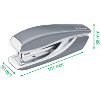 LEITZ Mini-Heftgerät NeXXt WOW 5528, blau, im Karton