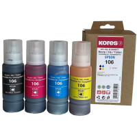 Kores Multi-Pack Tintenflasche G1644KIT ersetzt EPSON 106