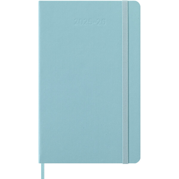 MOLESKINE Buchkalender 2025 2026, 18 Monate, L A5, blau