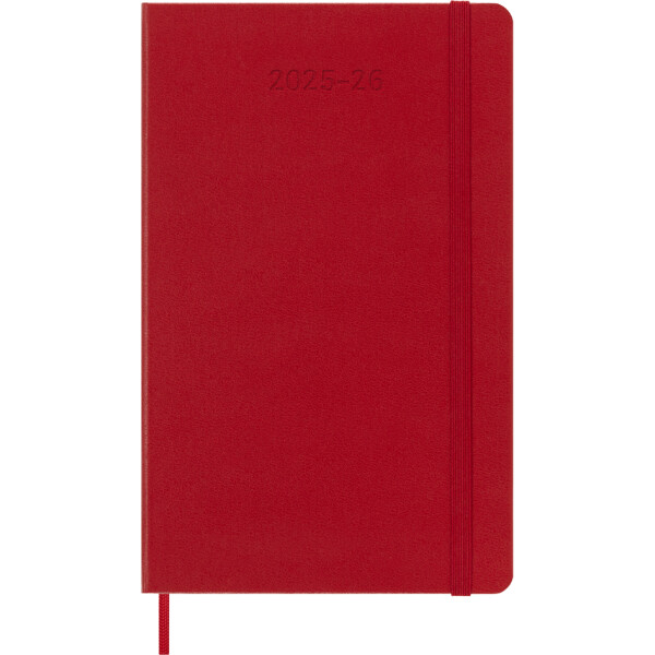 MOLESKINE Buchkalender 2025 2026, 18 Monate, L A5, blau