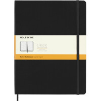 MOLESKINE Notizbuch, XL, liniert, Hardcover, schwarz