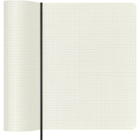MOLESKINE Notizbuch, XL, kariert, Softcover, schwarz