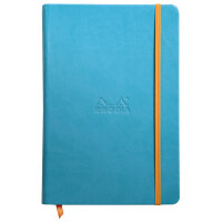 RHODIA Notizbuch RHODIARAMA, DIN A5, liniert, türkis