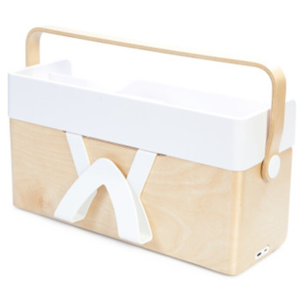 ALBA Mobile Aufbewahrungsbox ERGOBOX, buche weiß