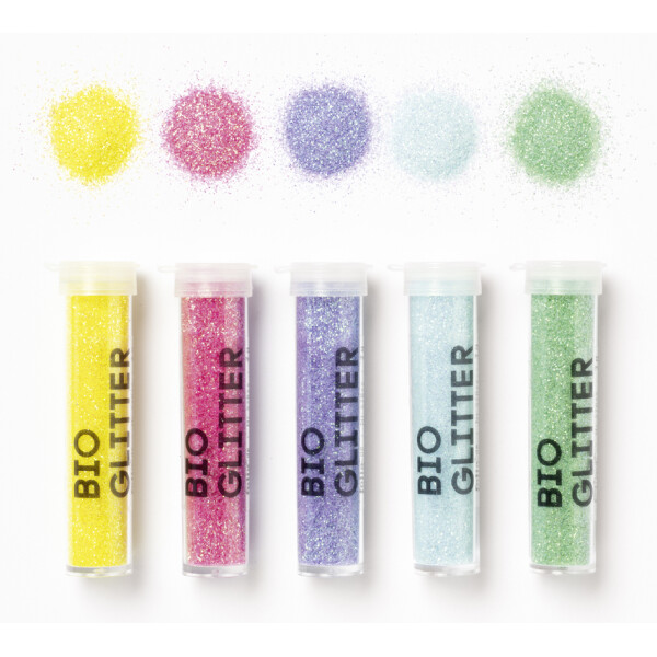 folia BIO Glitter Mix RAINBOW "M"