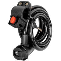 BRÜDER MANNESMANN Kabel-Fahrradschloss, Länge:...