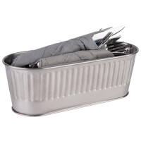 APS Besteckbehälter UTENSILO, Edelstahl matt poliert