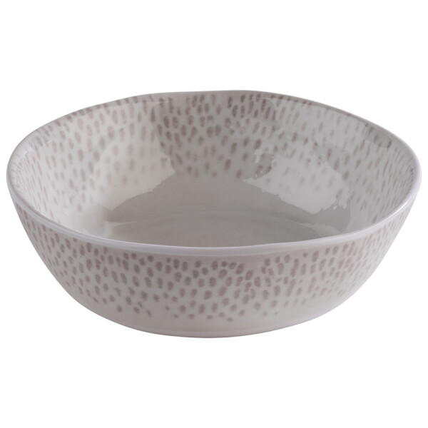 APS Schale FOOTMARK, 0,6 Liter, weiß grau