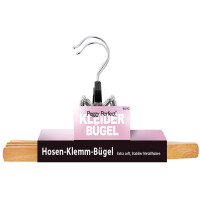 Peggy Perfect Hosenklemmbügel, Holz natur lackiert,...