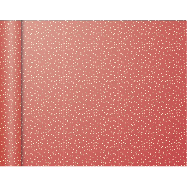 Clairefontaine Geschenkpapier "Tiny Rolls Herzen rosa"