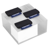 deflecto Acryl-Block, transparent, 50 x 50 x 50 mm